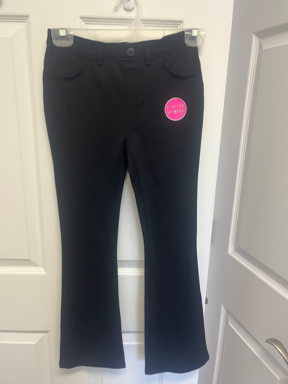 The Children's Place Black Girls Jogger-Style Flared Pants